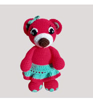 Süslü Rüküş Amigurumi Oyuncak