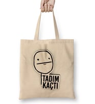 Tadım Kaçtı Bez Çanta Uzun Saplı
