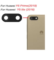 Huawei Uyumlu Y5 2018 Arka Kamera Camı Lens Yapışkanlı