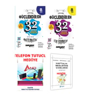 Ankara Yayıncılık 2025-2026 Müfredat 8 Sınıf Matematik-Fen Bilimleri Eğitici Haftalık Çalışma Denemeleri (Çok Renkli)