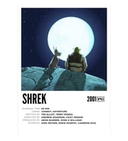 Shrek Tablo Ahşap Poster Dekoratif