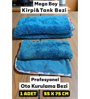 Technow Softtex 55x75  Kirpi Bez  Profesyonel Premium Oto Kurulama Bezi  Bükümlü Iplik Ultra Kalı