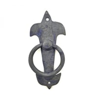 Antika Tarz Dekoratif Pirinç Kapı Hsı - 165X70Mm, Oksit