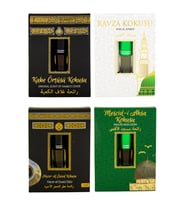 Kabe Örtüsü Kokusu Medine Ravza Kokusu Hacerül Esved Kokusu ve Mescidi Aksa kokusu Alkolsüz Esans 3ml