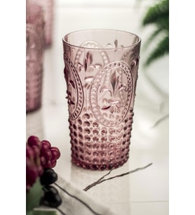Akrilik Mürdüm Tekli Uzun Bardak & Su Meşrubat Bardağı 750 ml ( Büyük Boy & Cam Değildir )