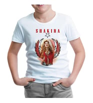 Shakira - İstanbul Beyaz Çocuk Tshirt