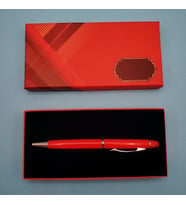 Kırmızı Tükenmez Kalem Touchpen Dekoratif Hediyelik