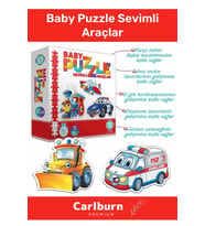 Özel Üretim Zeka Geliştirici Eğitici Çocuk El Göz Koordinasyonu Baby Puzzle Sevimli Araçlar