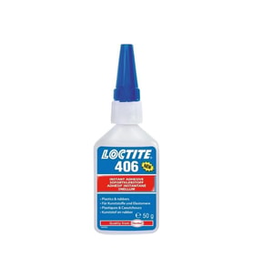 LOCTITE 406 Plastik Kauçuk Yüzeylere Hızlı Yapıştırıcı - 50 gr. (STD)