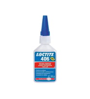 LOCTITE 406 Plastik Kauçuk Yüzeylere Hızlı Yapıştırıcı - 50 gr. (STD)