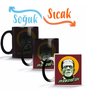 Frankenstein Sihirli Kupa Bardak Porselen
