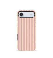 iPhone 17 Air Vorian Çift Katmanlı MagSafe Kılıf Lemon Candy Pinstripe