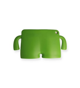 Pilelistore   iPad 10.2 (7.nesil) Kılıf Karakter Tablet Silikon - Yeşil