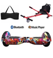 Citymate Elektrikli Kaykay Hoverboard Akıllı Denge 6.5 Inch + HoverKart + Çanta EXTREM PAKET D16