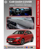 MERCEDES B-CLASS W247 (2019-2023) Torpido Örtüsü Premium Kalite Torpido Koruma Özel Kesim UV Koruma