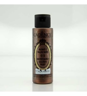 Cadence Su Bazlı Yaldız 70 ml. 117 Açık Kahve 