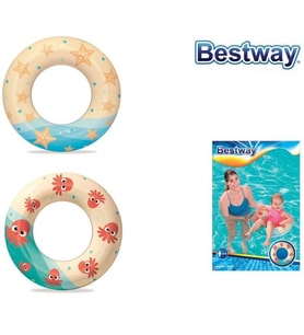 36014 Bestway Desenli Simit 61 cm