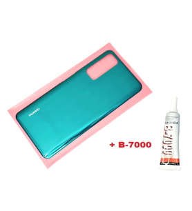 Huawei Uyumlu P Smart 2021 Arka Pil Batarya Kapağı (B-7000) YEŞİL