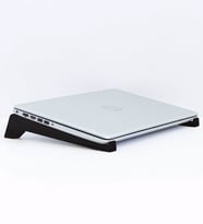 BK Gift Taşınabilir Ahşap Siyah Notebook Laptop Standı