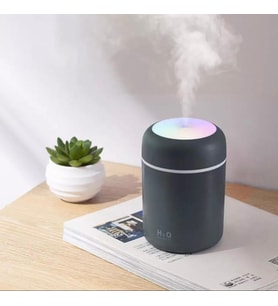 Led Işıklı 3'ü 1 Arada Ultrasonik Hava Nemlendirici ve Aroma Difüzörü (300ml kapasiteli)