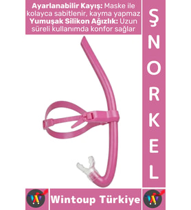 #Şnorkel Konforlu Yüksek Görüş Açı Havuz Deniz Yüzme Eğitim Ayarlanabilir Kayış Önden Dalış Şnorkeli