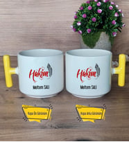 Hakim Kupa Bardak T Sarı Kulplu Dünya Hukuk Günü Hediyesi