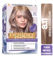 Loreal Excellence Cool Creme 8.11 Ekstra Küllü Sarı