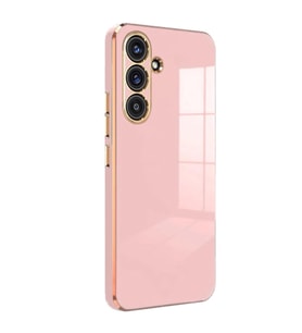 Samsung Galaxy S25 Plus Kılıf Volet Silikon - Pembe