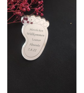 Yenidoğan Magnet - Doğum Magnet - Yaş Magnet 7cm