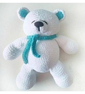 Şeker Ayıcık Amigurumi Organik Oyuncak