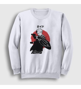 Presmono Unisex Beyaz Loid Forger Anime Spy X Family Sweatshirt 317928tt