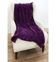 Wellsoft Battaniye, Mor Televizyon Battaniyesi, Peluş, Polar Battaniye, Çift Kişilik 220 * 230