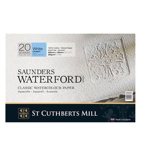 Saunders Waterford Suluboya Blok Cold Pres 300 gr 260x180mm 20 yp 