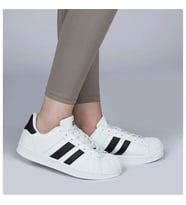 Jump 28787 Bağcıklı Dikişli Uniseks Sneaker Günlük Spor Ayakkabı BEYAZ