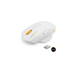 Dual Mode Kablosuz Mouse 12800 Dpi 7 Tuş Makro 1000Hz Rgb - Beyaz W601W