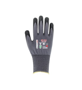 Nitril Kaplı Sandy Finish Polyester Eldiven SF 512 GR/SY NO:8
