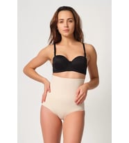 LYYN Ten Mı Emay 2708 Lazer Yüksek Bel Kesim Slip Hayalet Korse