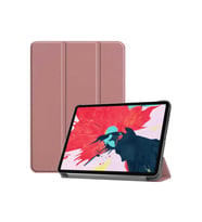 Apple iPad Air 10.9 2022 5.Nesil Smart Cover Standlı Akıllı Kılıf (Rose Gold Altın)