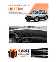 SUBARU FORESTER (1997-2002) Uyumlu Torpido Koruma Örtüsü Oto Kılıfı - Siyah