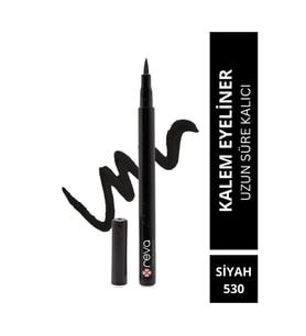 Siyah Göz Kalemi & Black Eyeliner No: 530 - Vegan & Temiz Içerikli