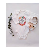Nerede Kaşığım Ek Gıda Uzun Kol Organik Baskı Bebek Body