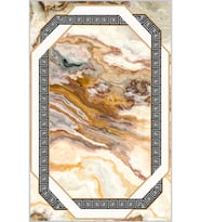 Eliana Home Baskılı, Yıkanabilir Kaymaz Taban Salon Halısı LNA0304-SD141 100x150 cm (Bej)
