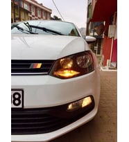 Çok Güçlü T10 Turuncu Dipsiz Led Ampul 24 Led Smd Canbus   12V