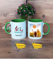 Patoloji Teknikeri Kupa Bardak Yeşil Fotoğraflı Tıp Bayramı Hediyesi Patoloji Teknikerleri Günü Hediyesi
