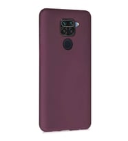Xiaomi Redmi Note 9 Premium Silikon Kılıf Mor