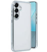 Galaxy S25 Kılıf Razer Lensli Silikon - Gümüş