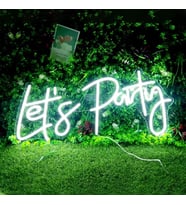 Let'S Party Yazılı Neon Led