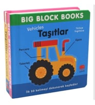 Big Block Books - Taşıtlar (Vehicles)(Ciltli)