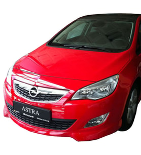 Opel Astra J HB (2011-2013) Makyajsız Stainmetz Ön Tampon Ek (Plastik)
