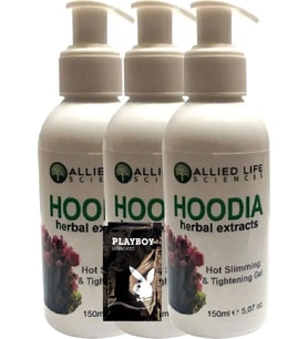 Hoodia Herbal Extracts Hot Slimming 3AD &tight 150 Ml+ Jel